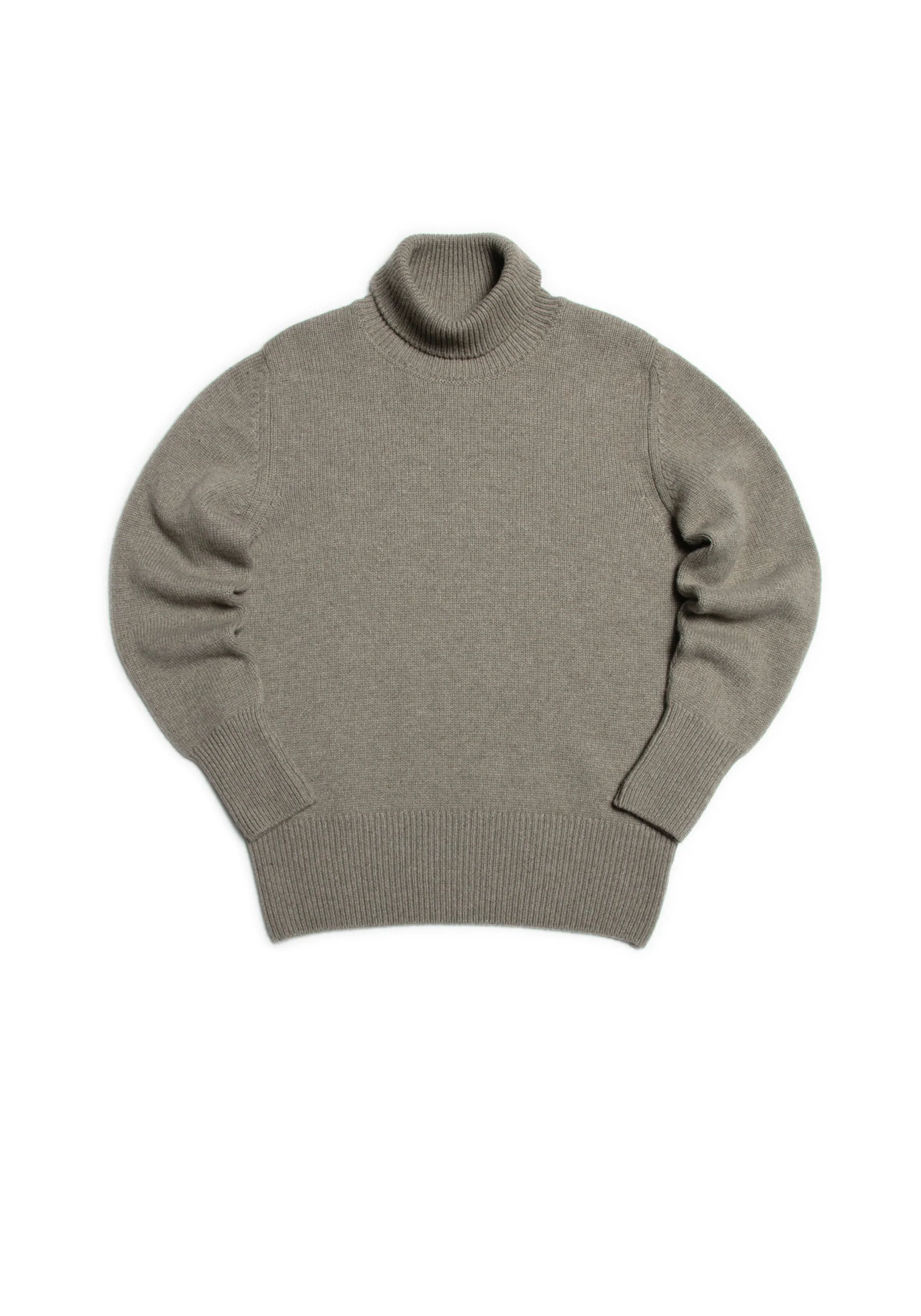 The Cashmere Submariner Rollneck - Moss Green - Image 3