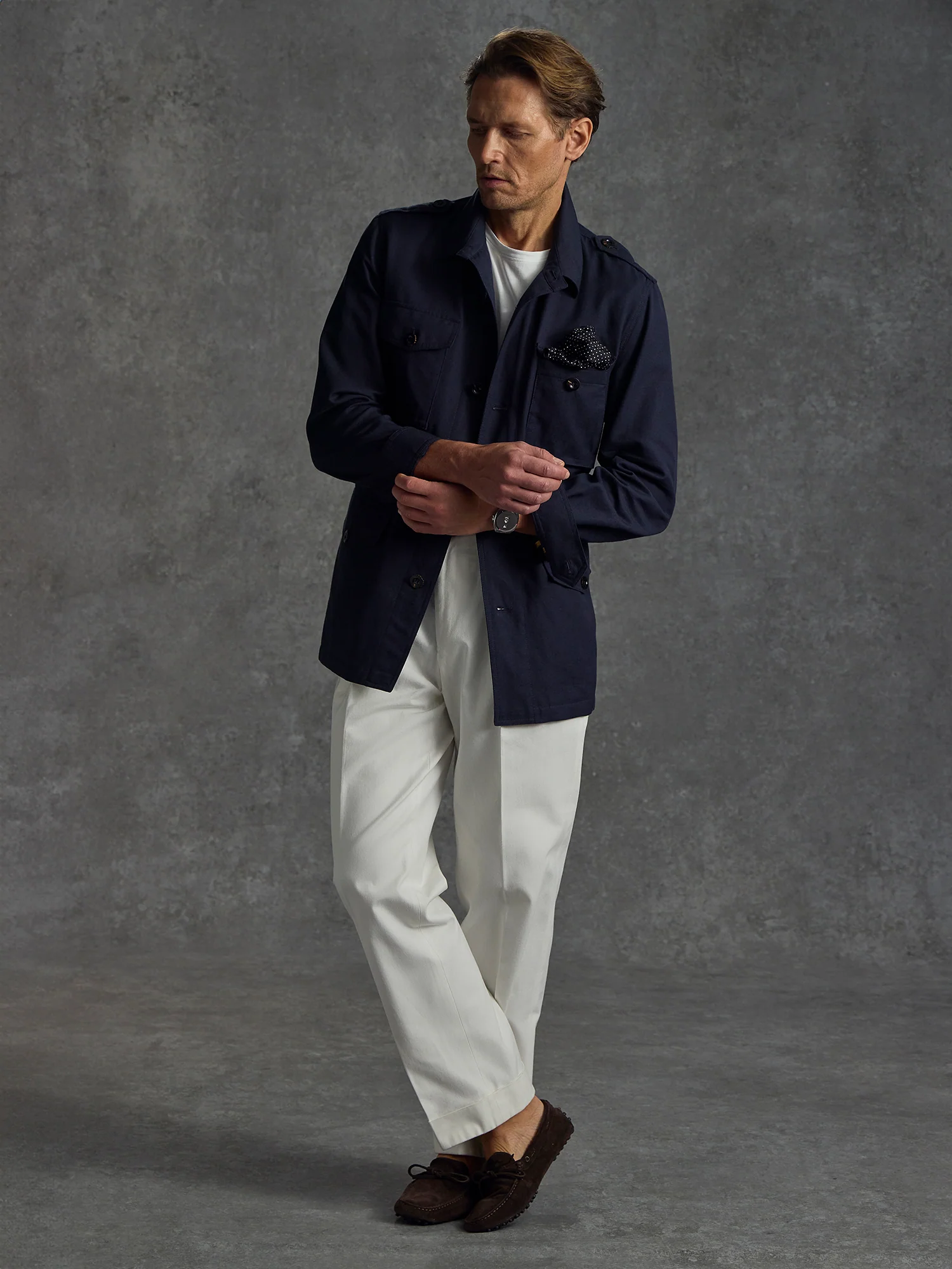 The Bush Jacket - Navy - Image 6