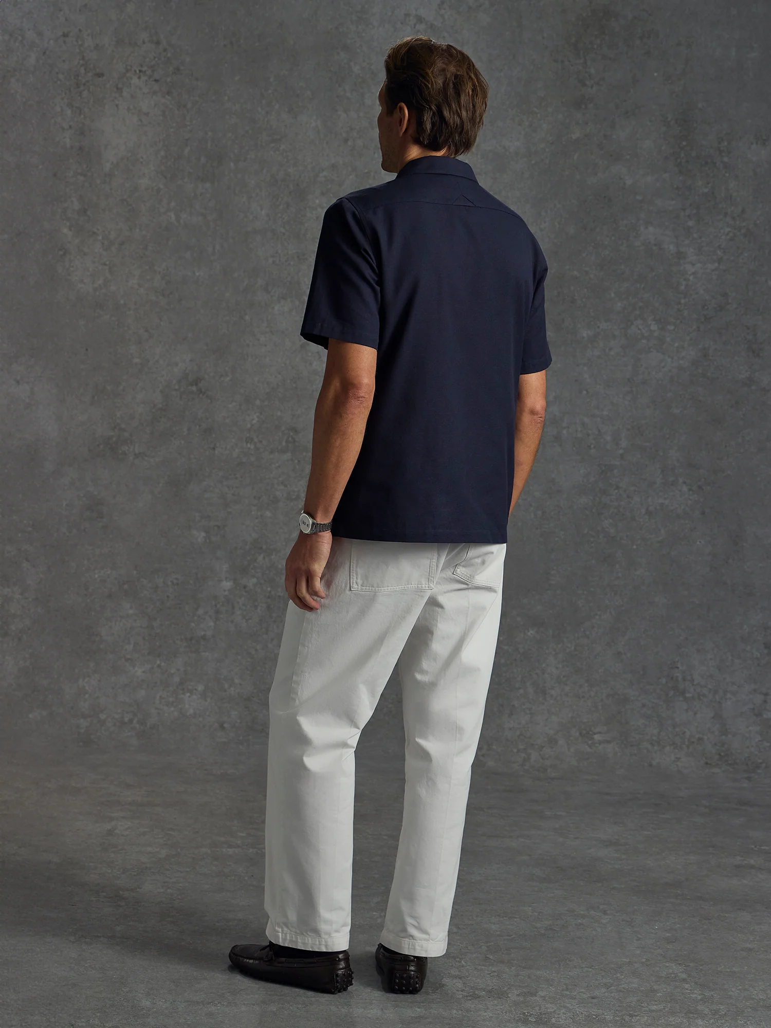 The Bush Shirt - Navy - Image 5