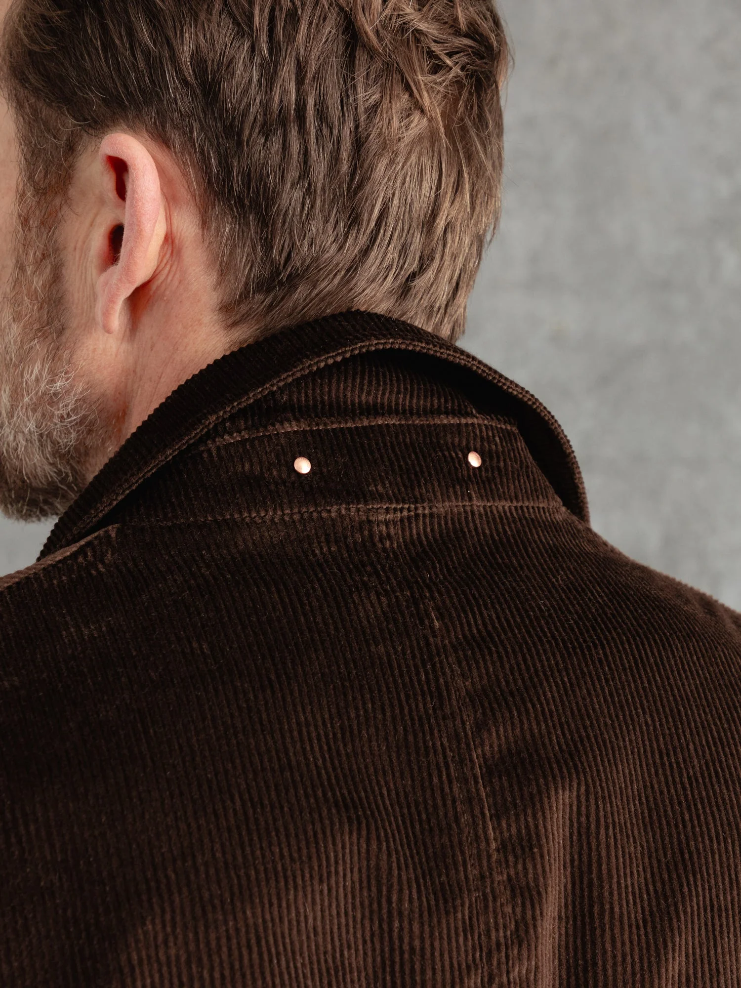 The Cashmere Cord Blazer - Bark - Image 6