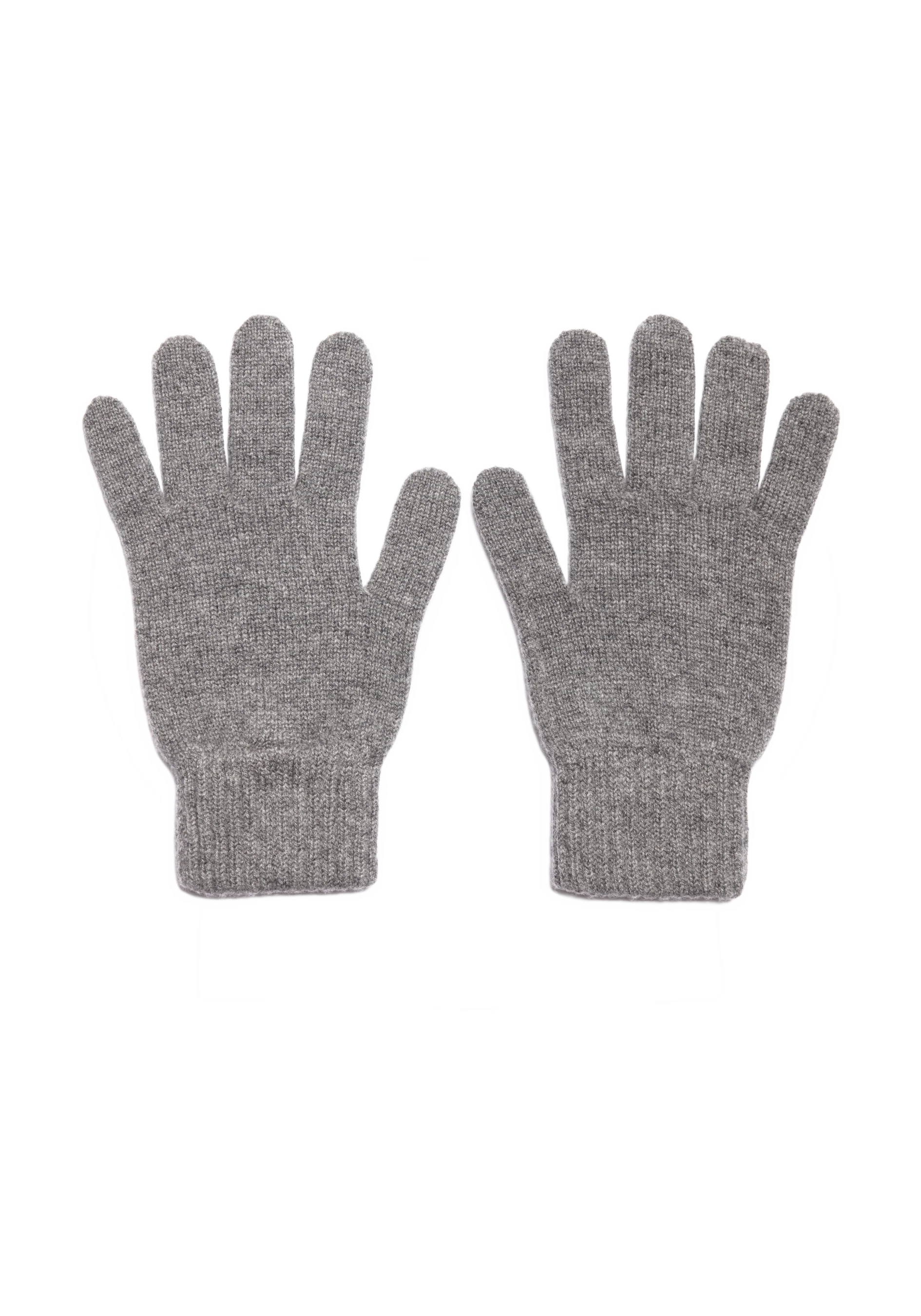 The Cashmere Gloves - Cobble Grey - Image 3