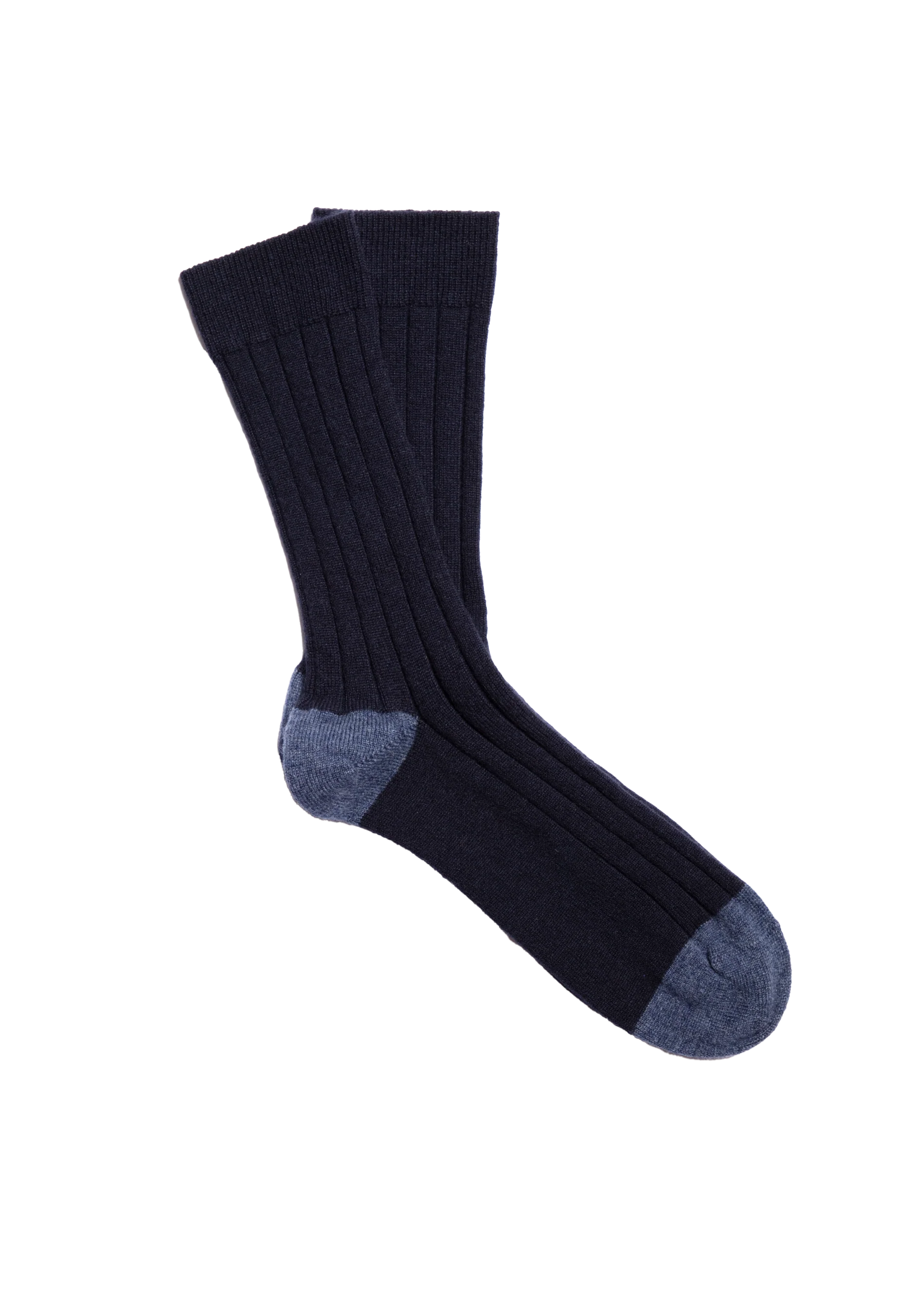The Cashmere Socks - Midnight - Image 3