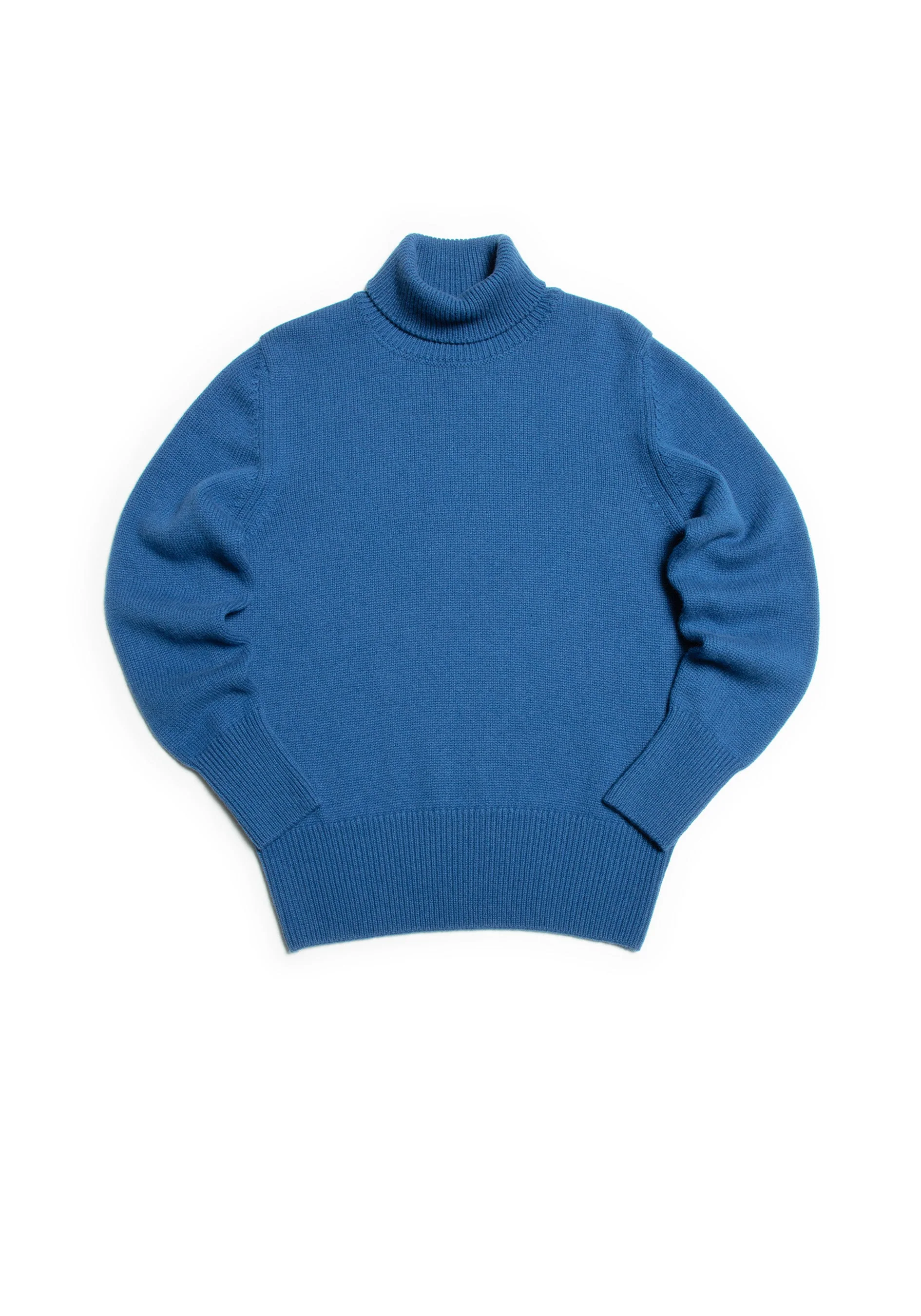 The Cashmere Submariner Rollneck - Prussian Blue - Image 3