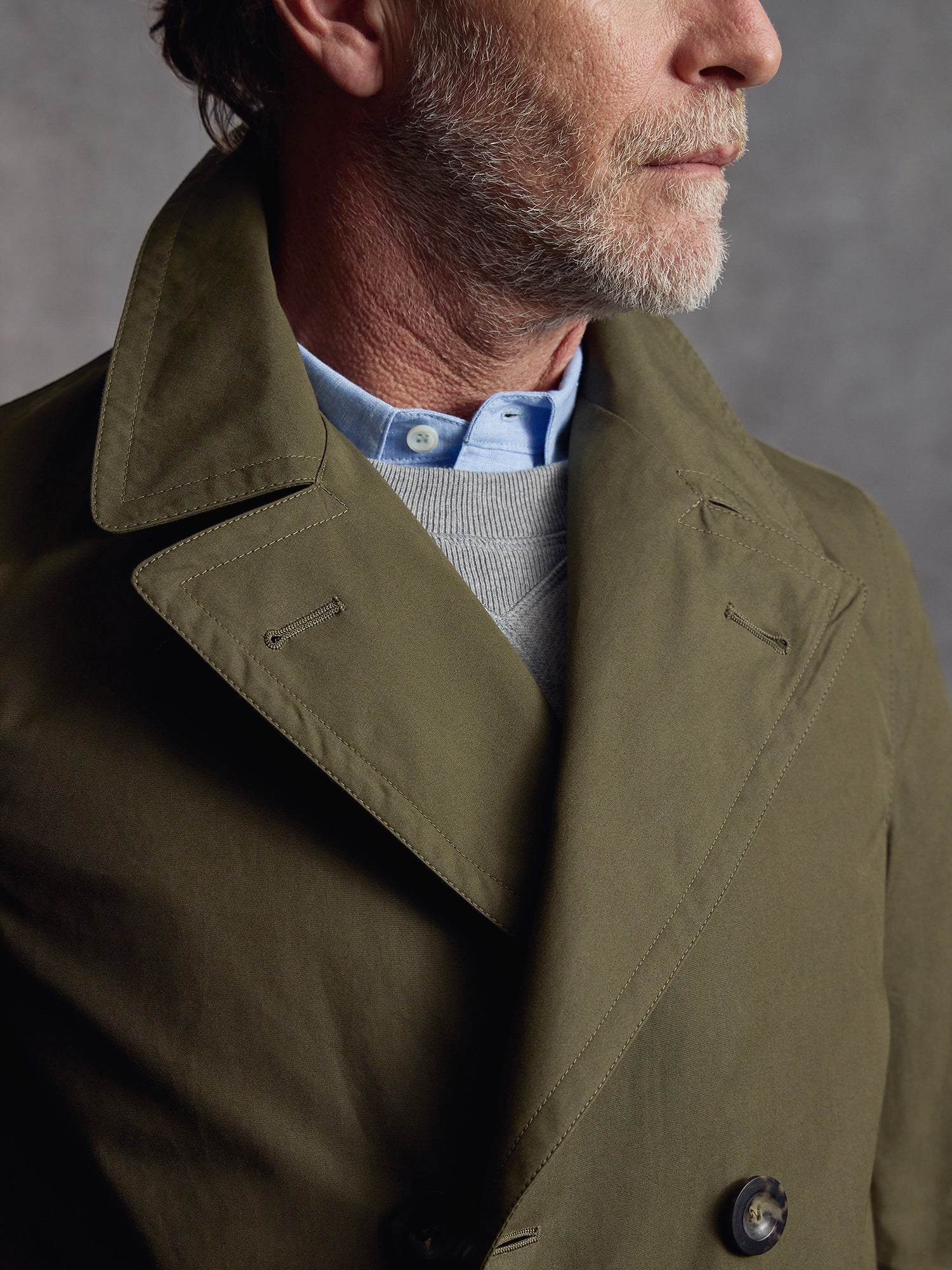 The Civvy Trench - Olive - Image 3