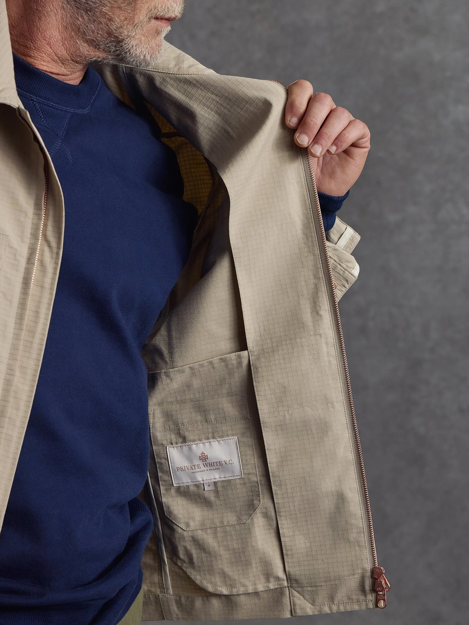 The Covert Jacket - Alabaster - Image 7