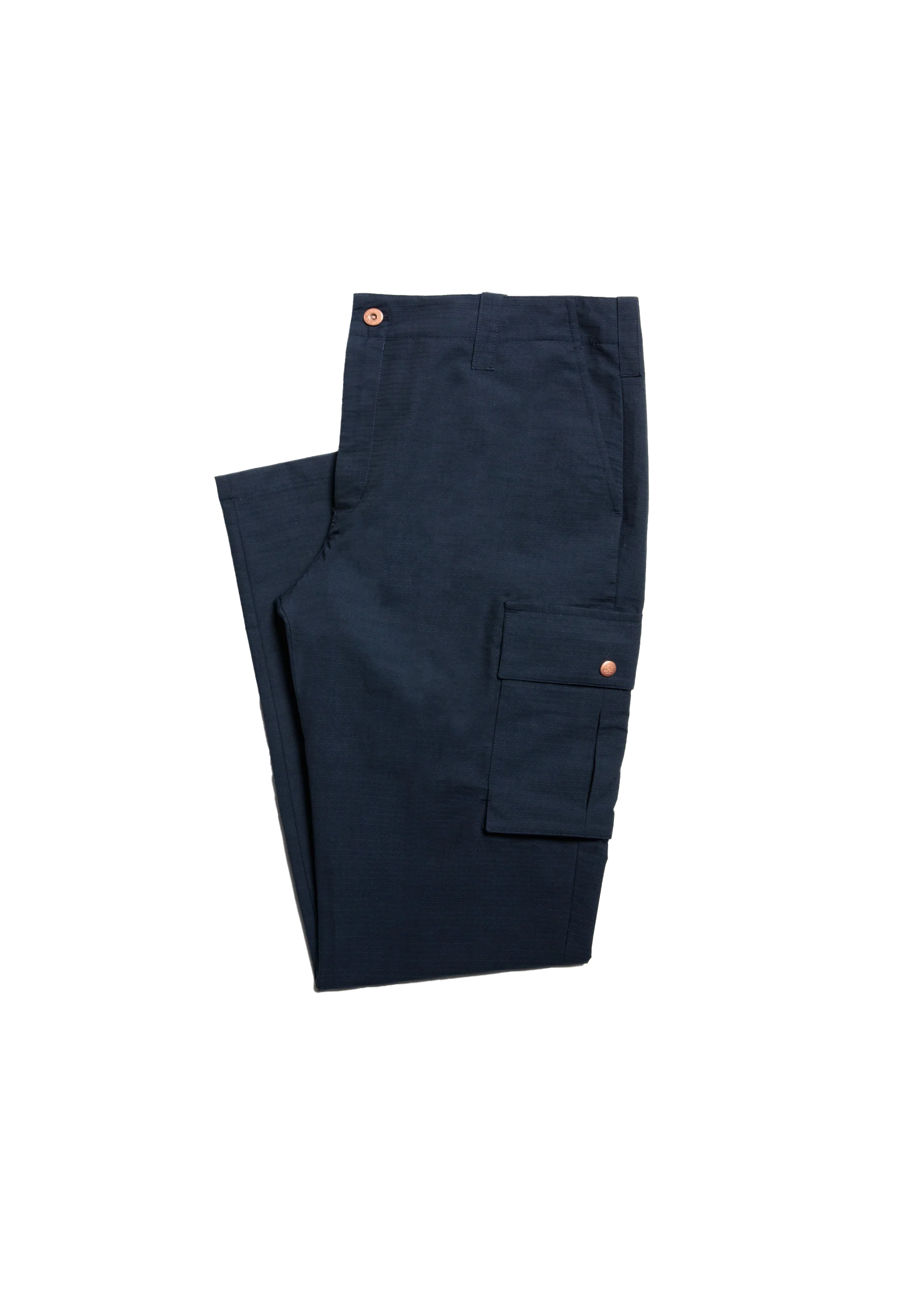 The Fitzrovia Cargo Trousers - Ink - Image 3