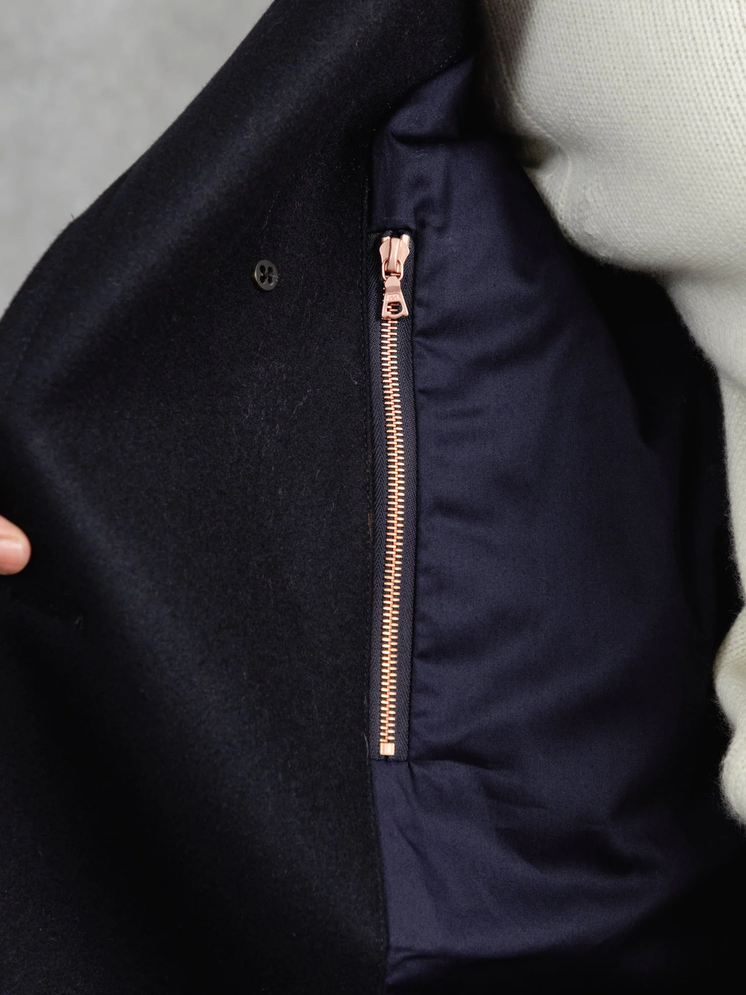 The Manchester Peacoat - Navy - Image 4