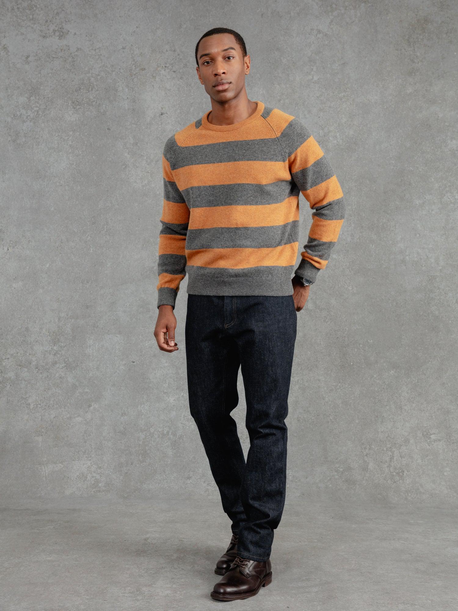 The Merino Wool Striped Sweatshirt - Image 2