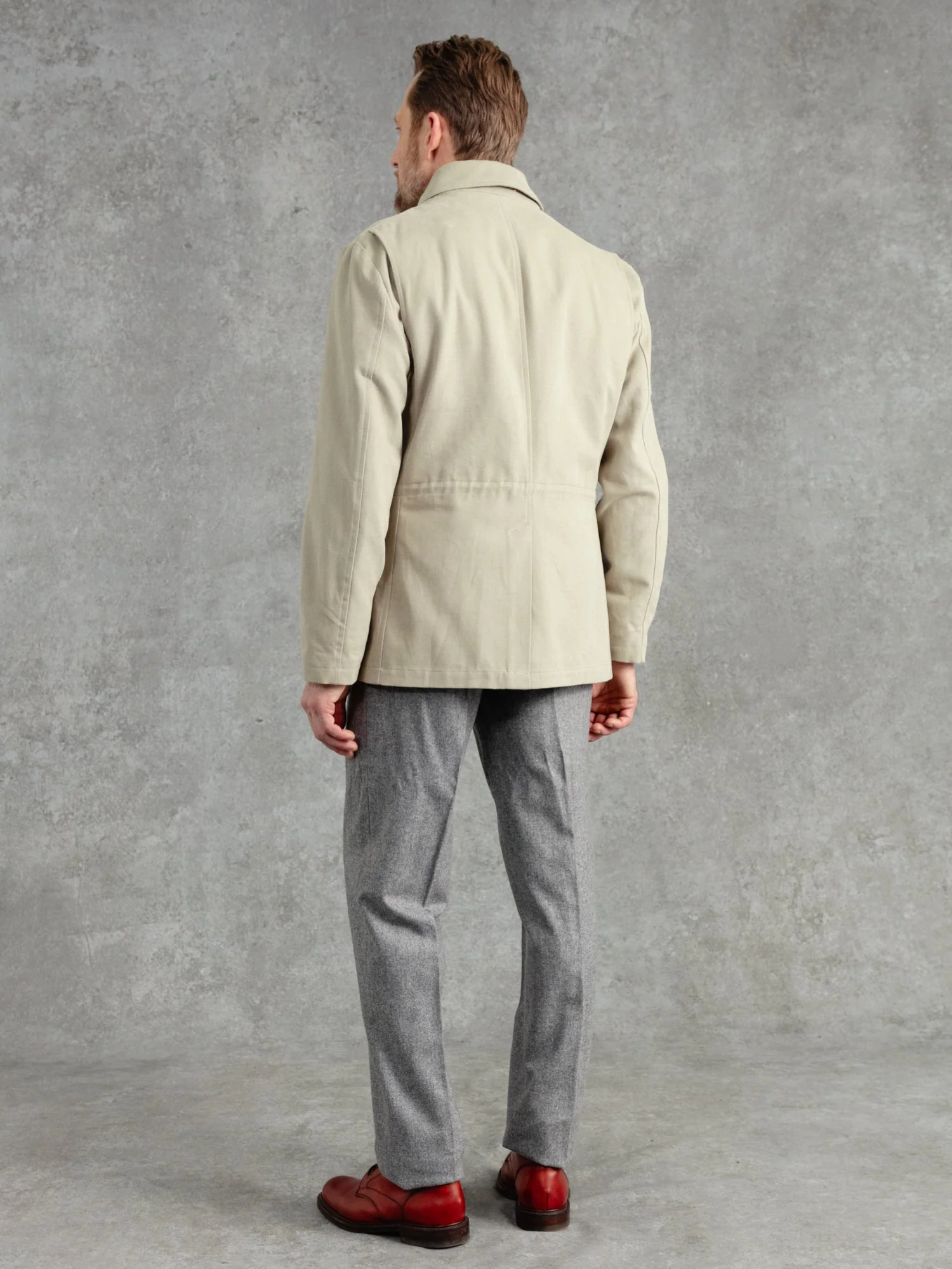 The Norfolk Walking Jacket - Pebble - Image 10