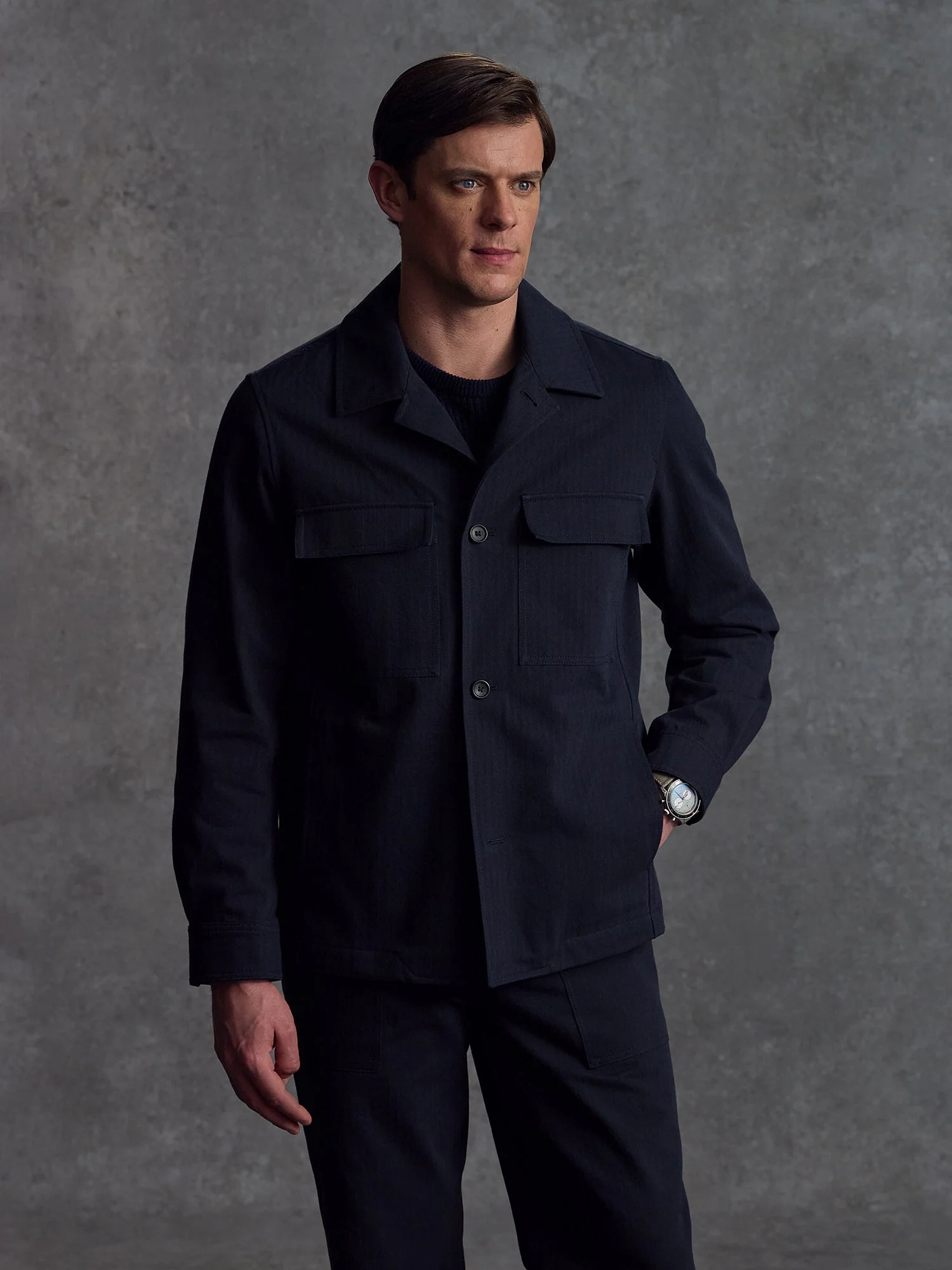 The Overlord Jacket - Navy - Image 5