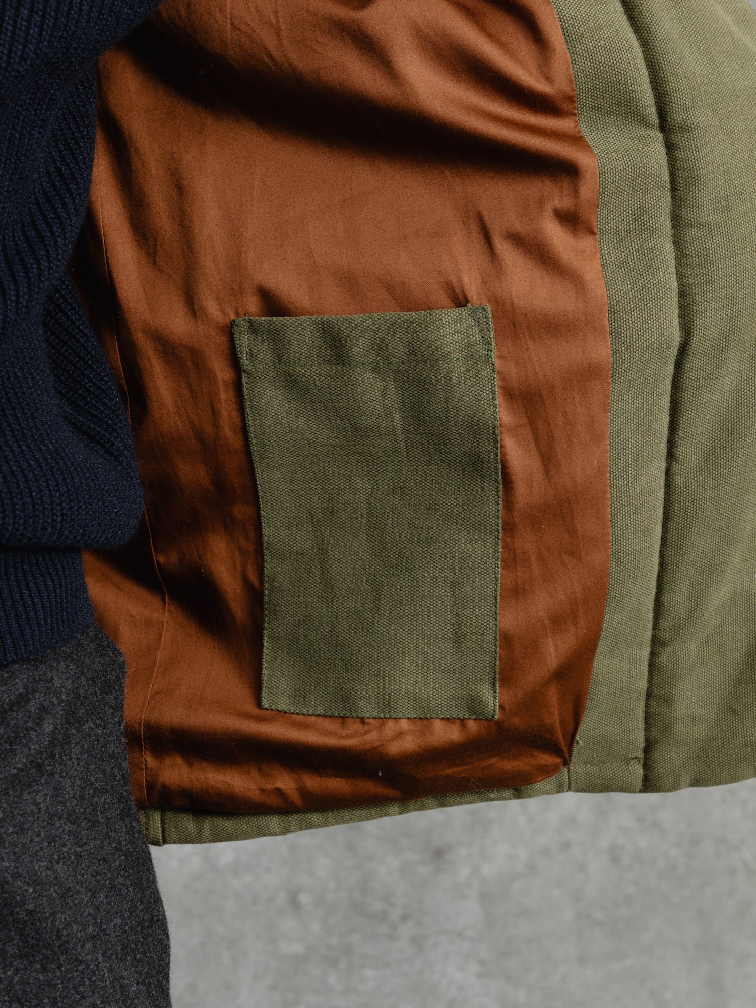 The Panama Wadded Gilet - Olive - Image 5