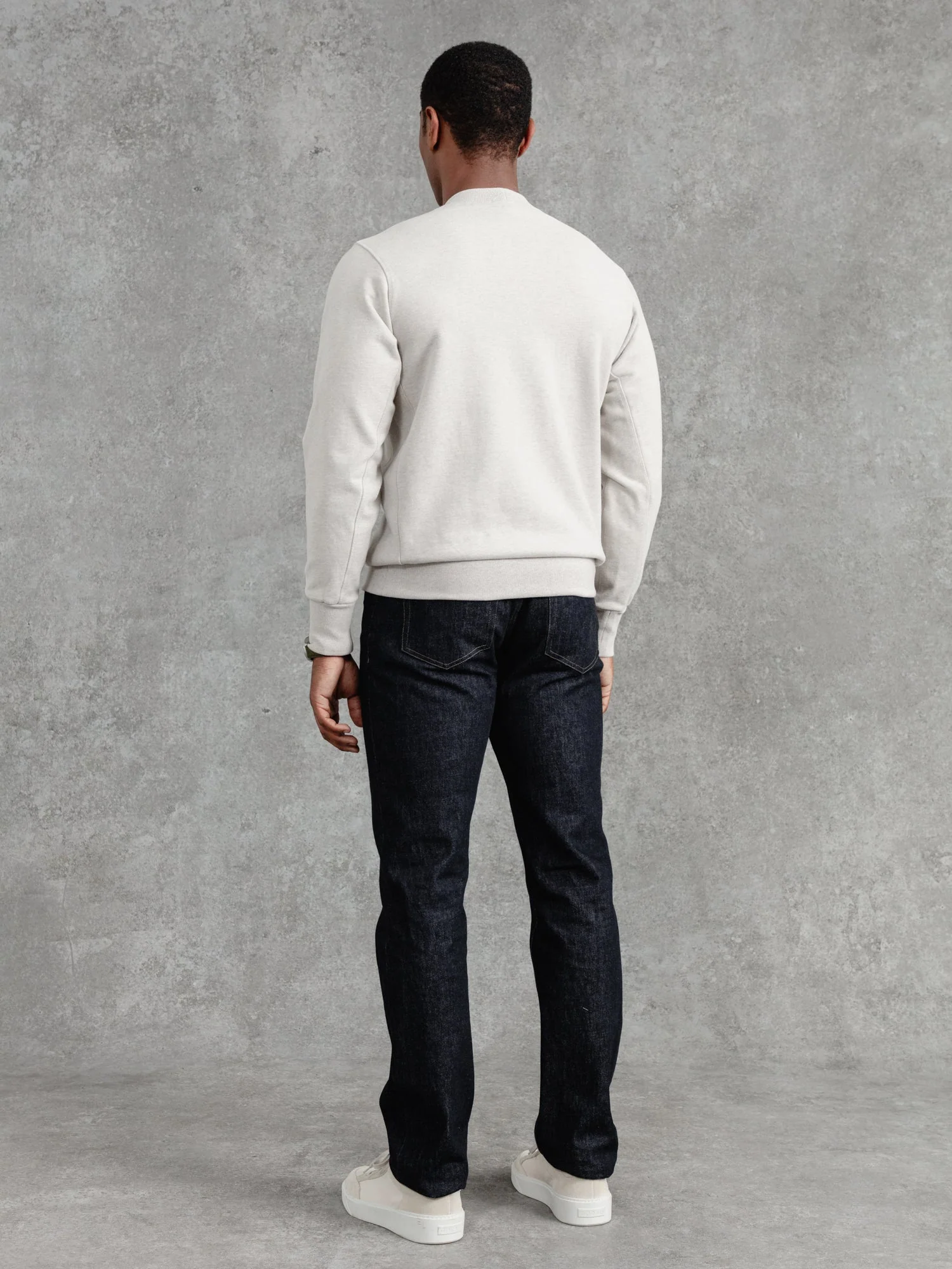 The PW Crew Neck Sweat 2.0 - Pebble - Image 8