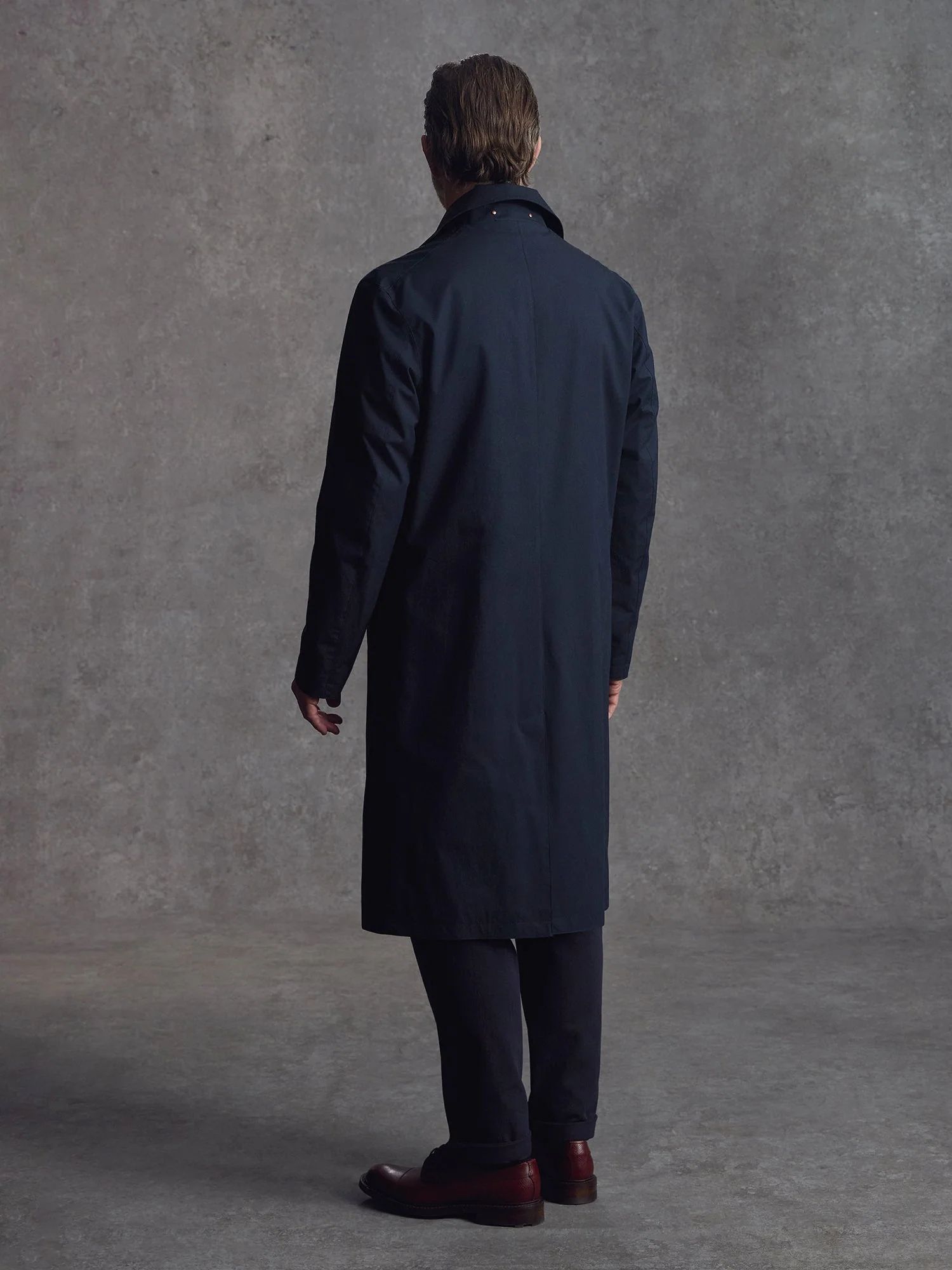 The Richmond Silk Mac - Ink - Image 6
