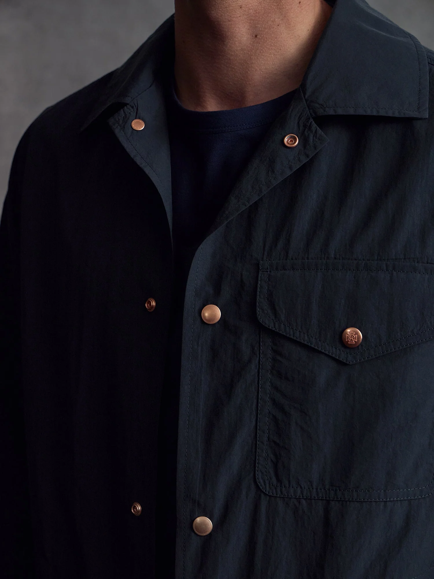 The Sleeper Shirt - Navy - Image 4