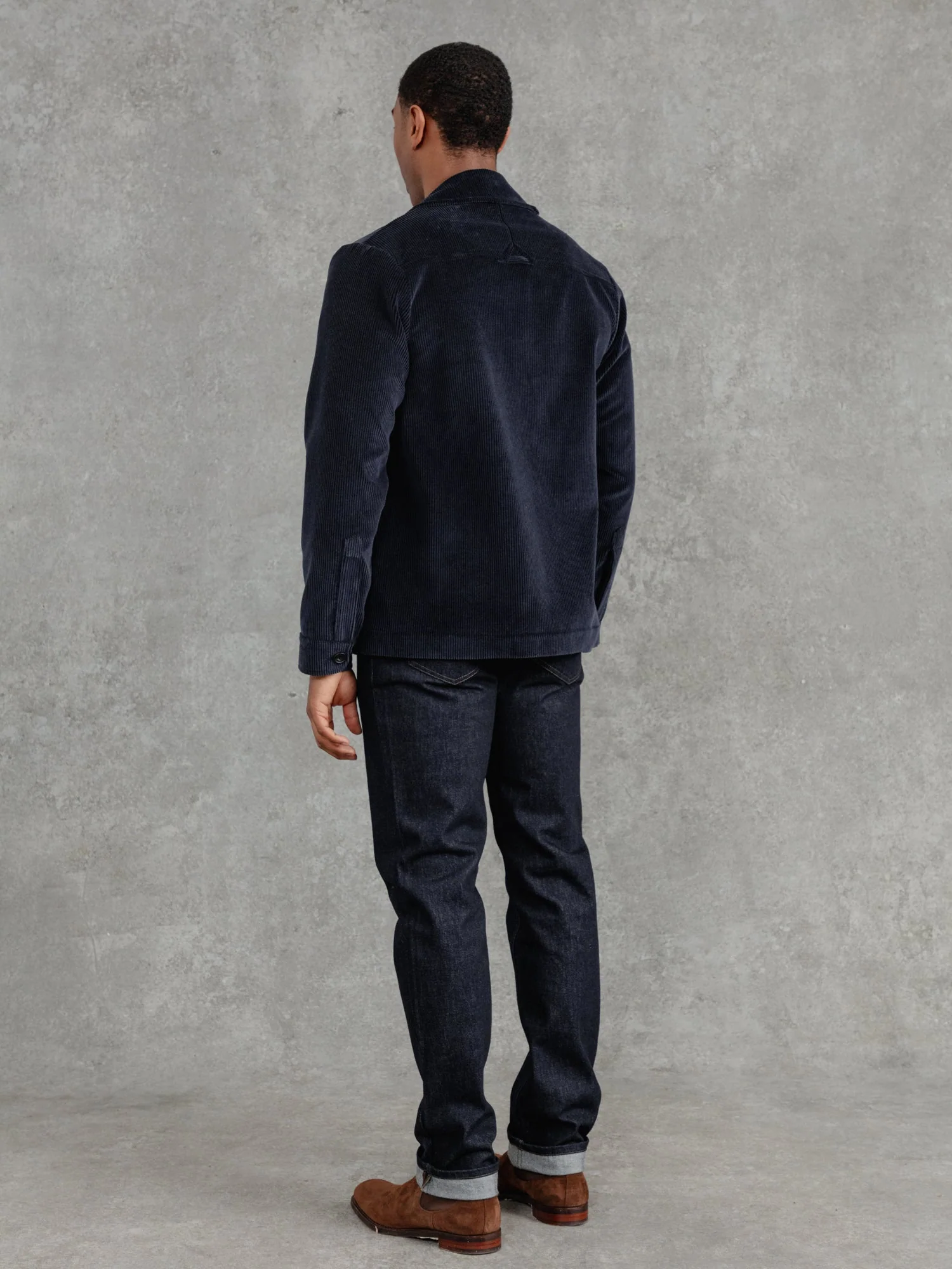 The Stamford Cord Shacket - Ink - Image 6