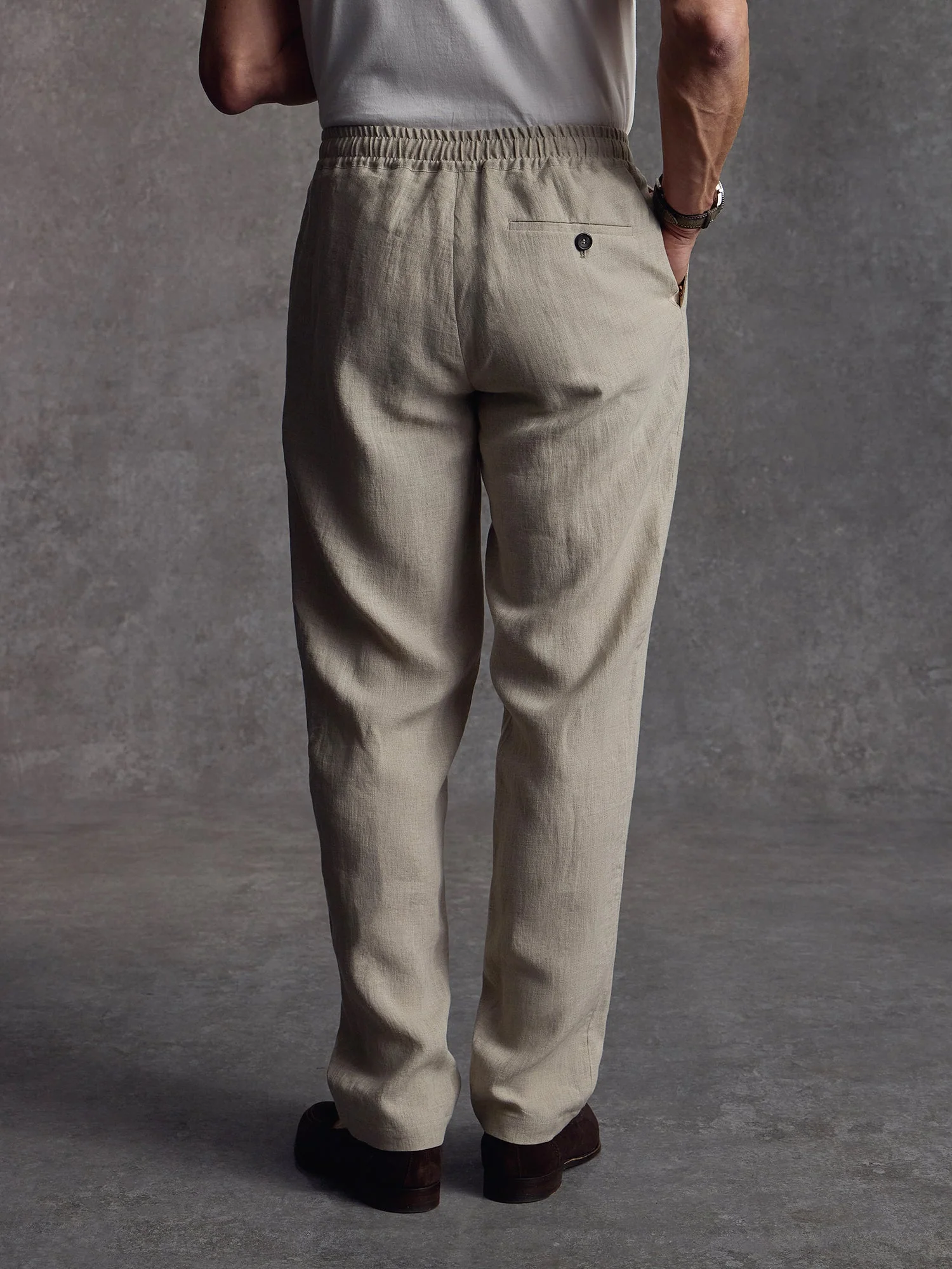 The Tailor Trouser - Natural - Image 4