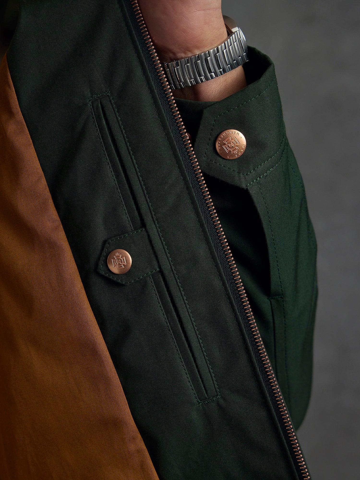 The Ventile® Harrington - British Racing Green - Image 4