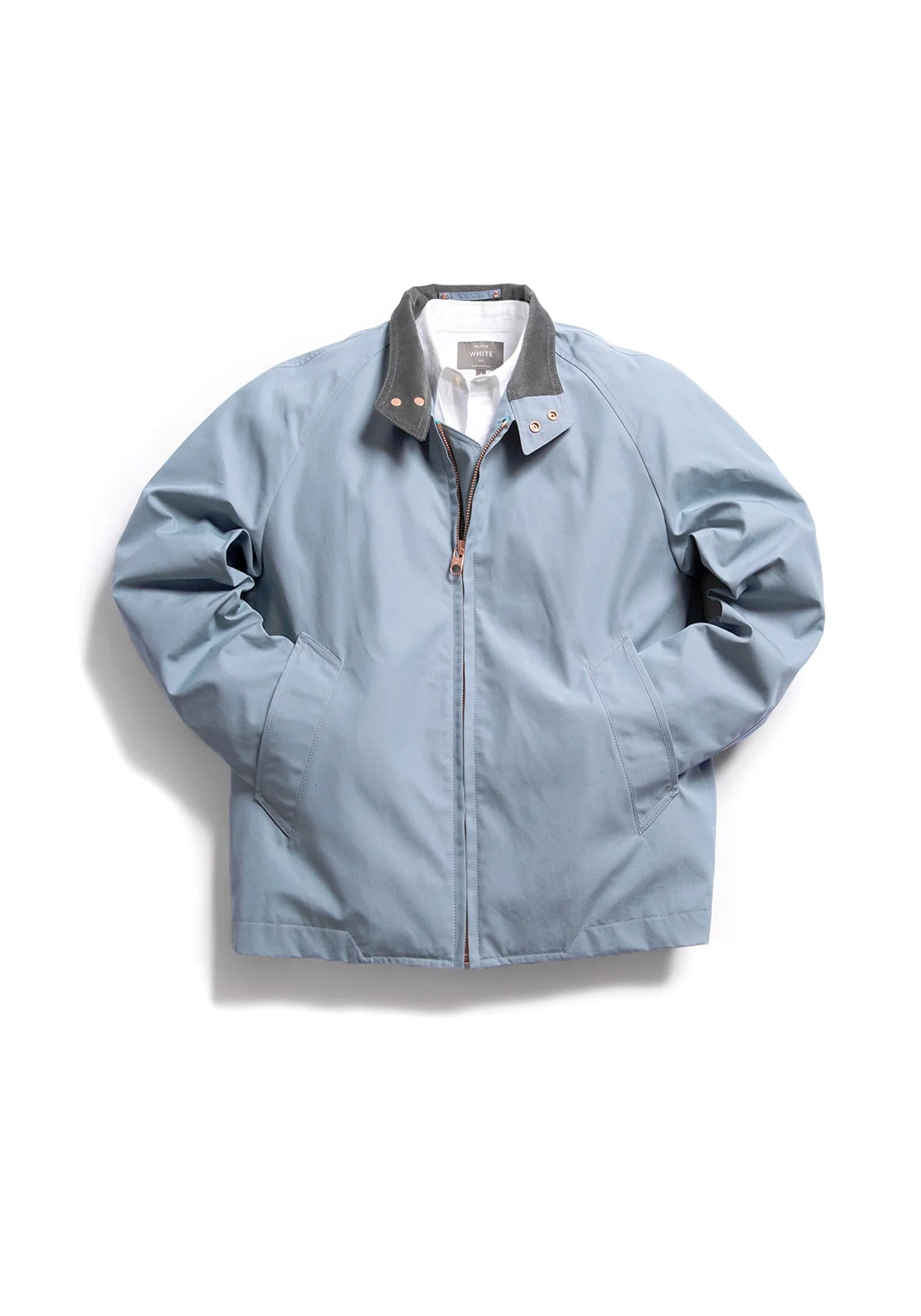 The Ventile® Harrington - Pale Blue - Image 3