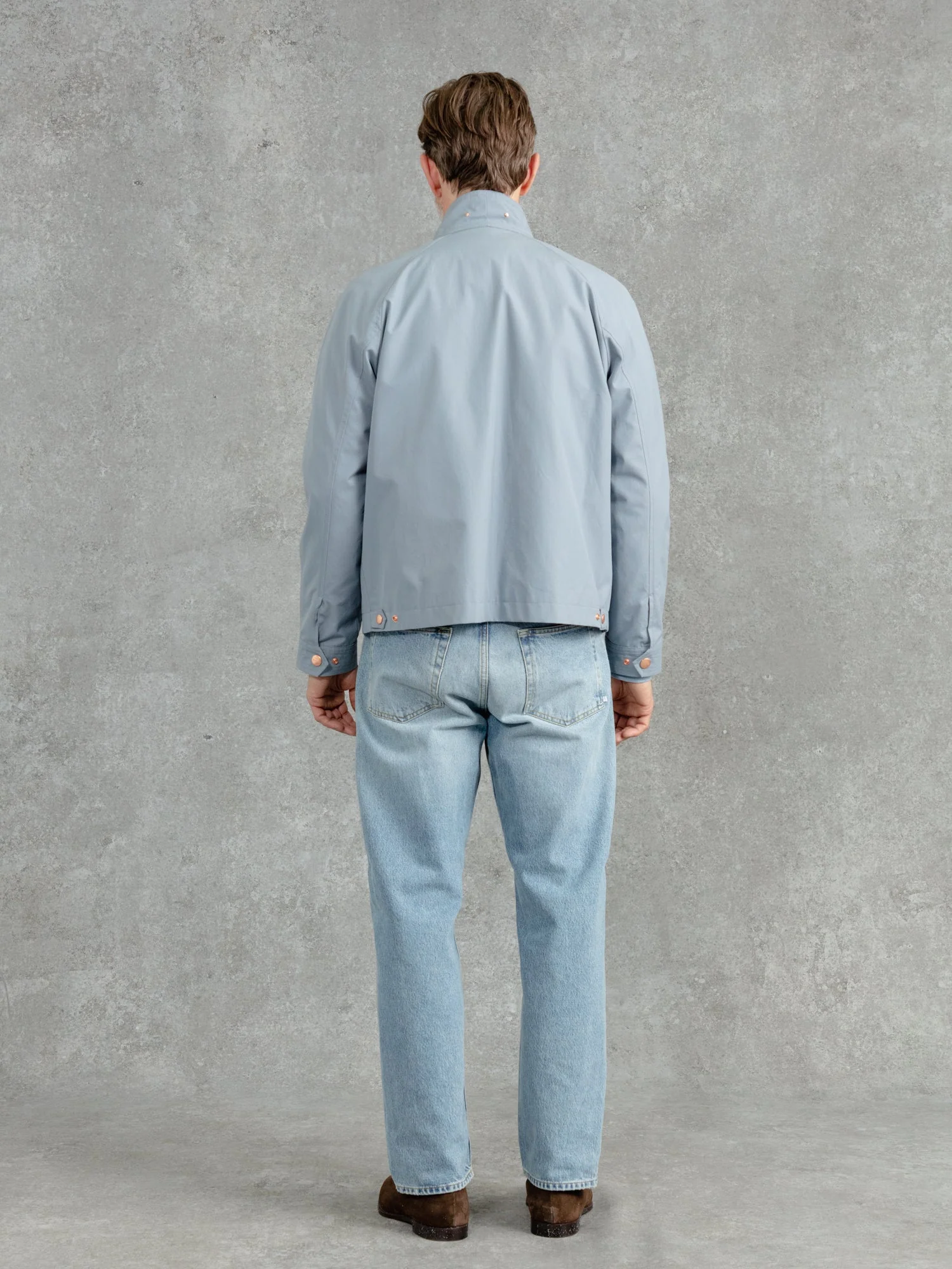 The Ventile® Harrington - Pale Blue - Image 8