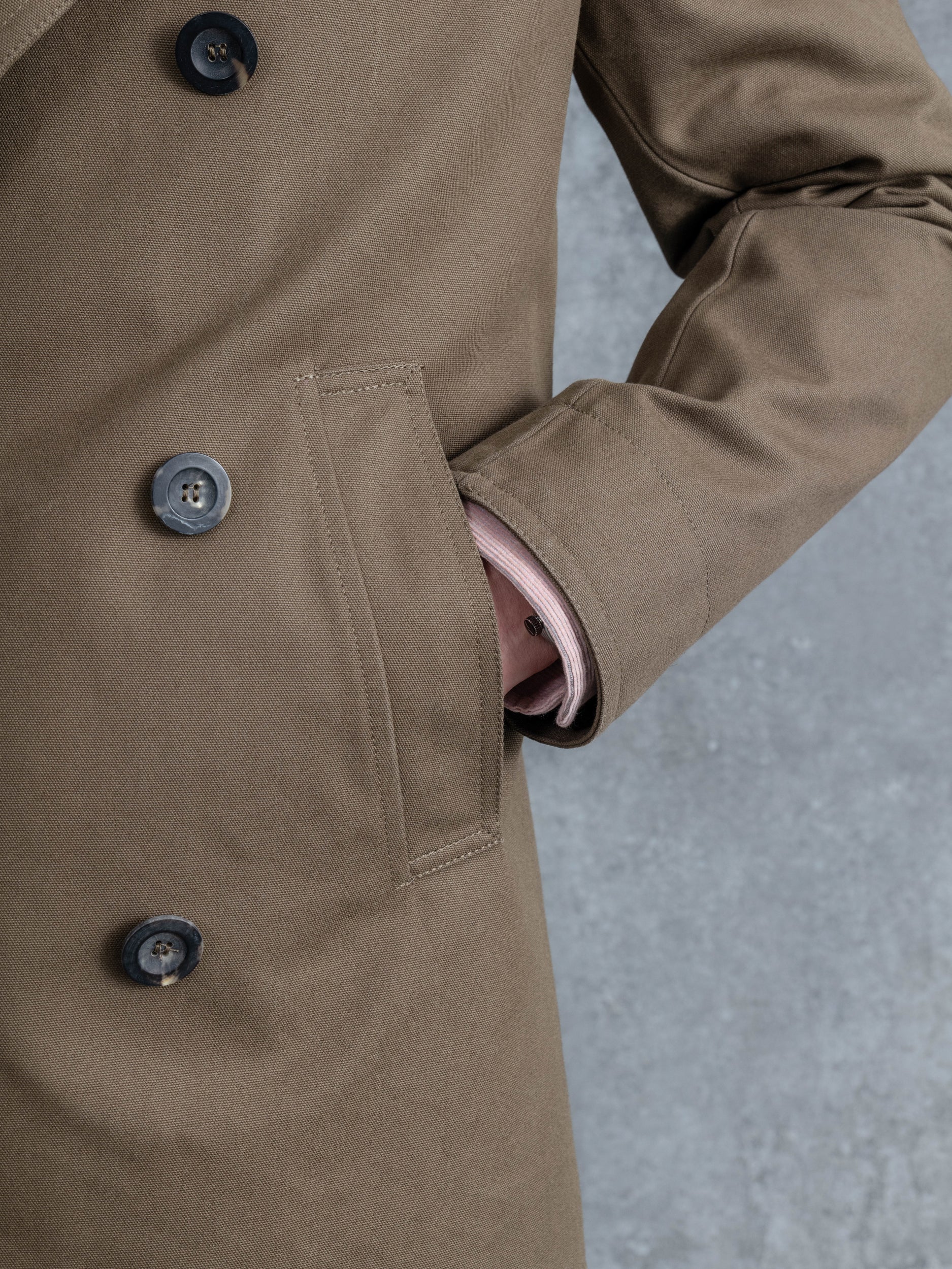 The Ventile® Peacoat - Nato Green - Image 4