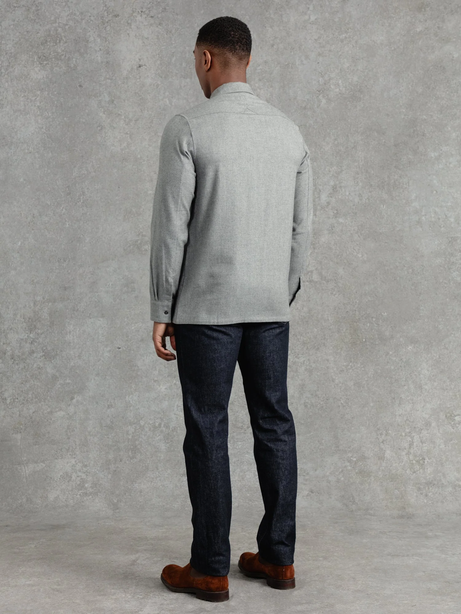 The Victor Melton Shirt - Cobble Grey - Image 6