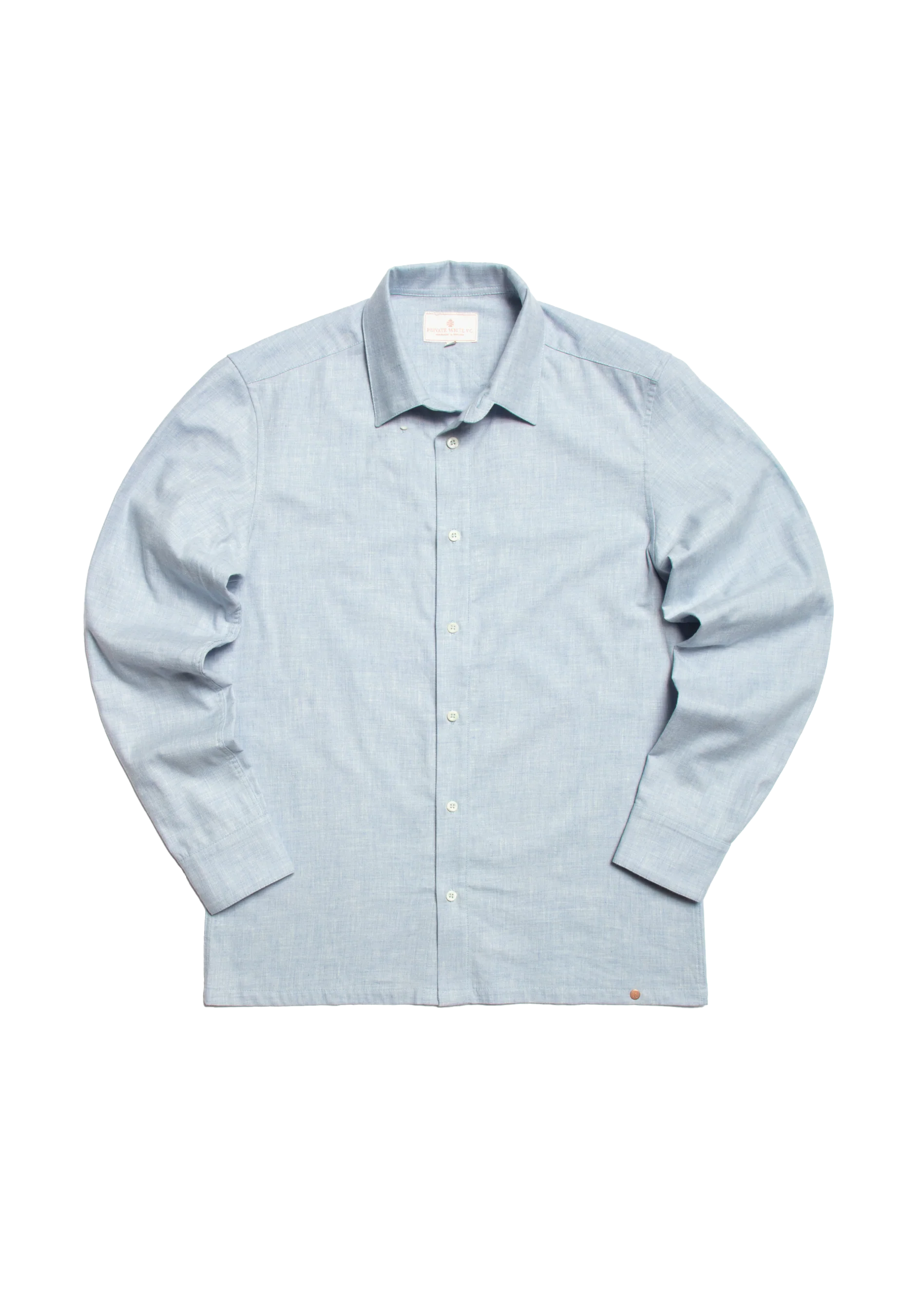The Victor Melton Shirt - Oxford Blue - Image 3