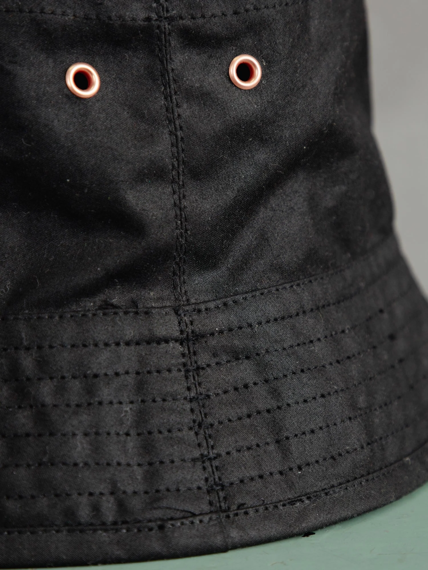 The Wax Bucket Hat - Ivory Black - Image 4