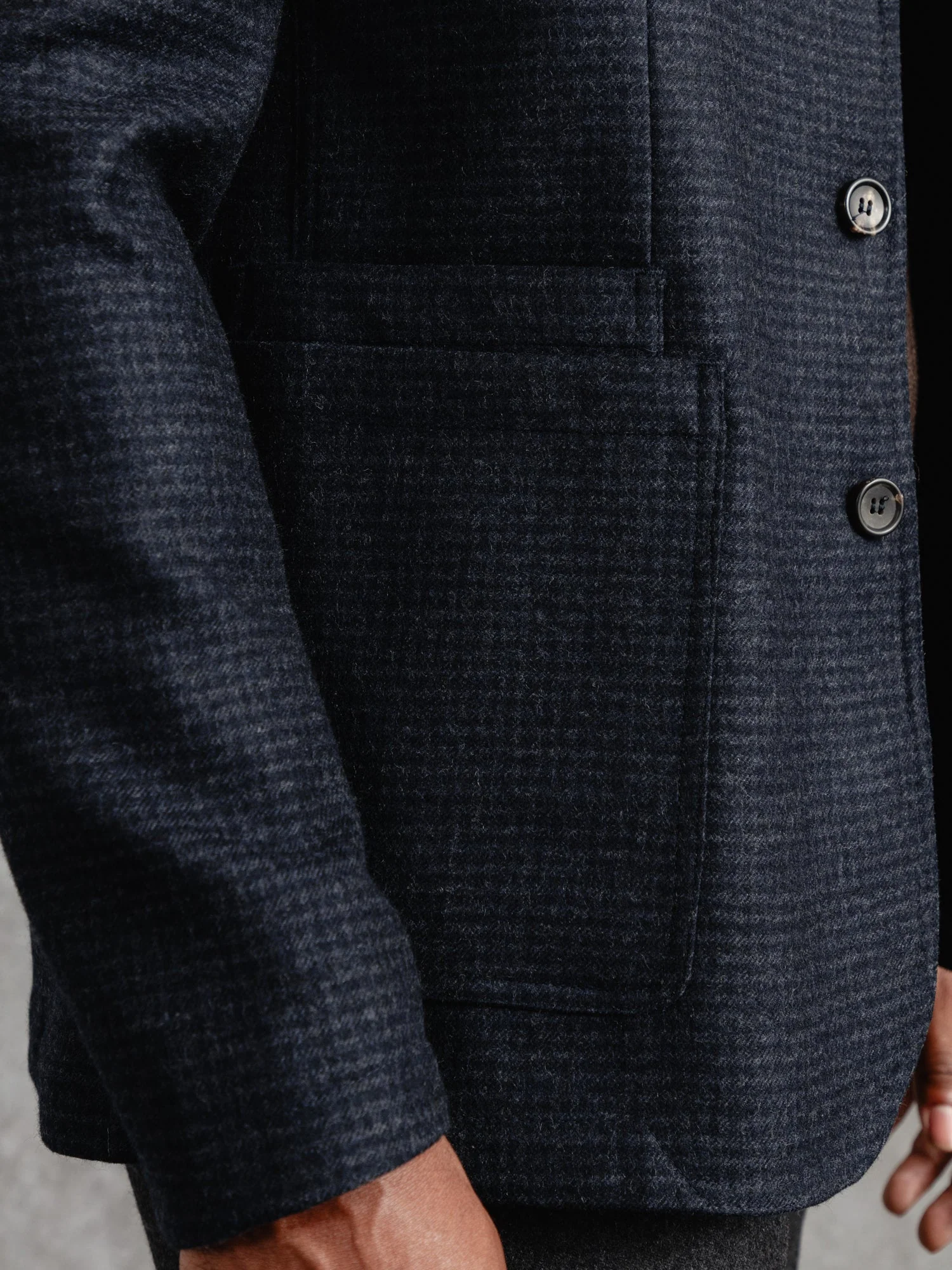 The Wool Blazer - Ink - Image 5